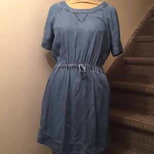 J. Crew Chambray Dress